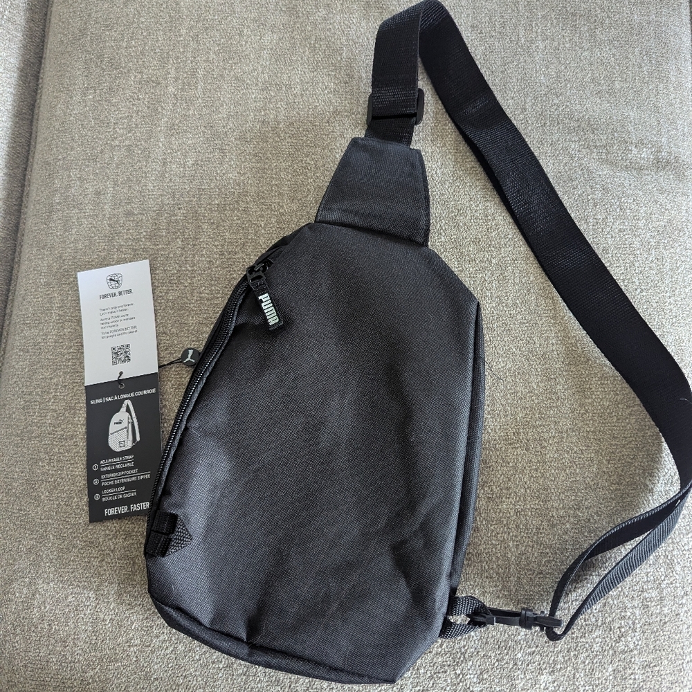 Puma Black Belt Bag - Picture 2 of 4